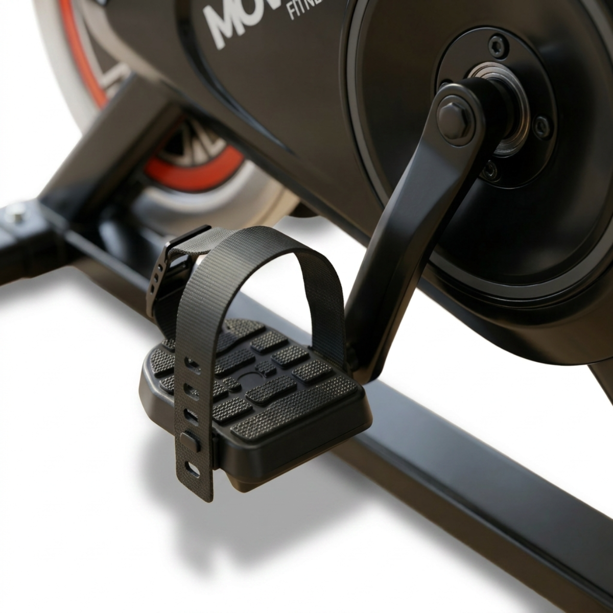 Bicicleta Spinning Ergométrica Movee Fitness Cor Preto/Vermelho MV1400